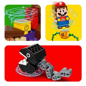 LEGO® Super Mario™ 71381 Ensemble d’extension La rencontre de Chomp dans la jungle