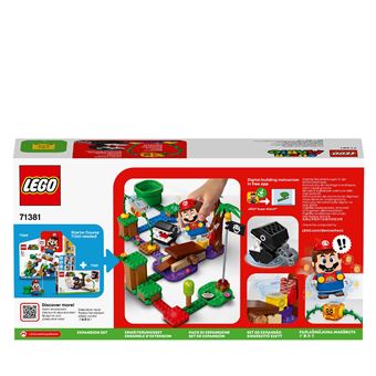 LEGO® Super Mario™ 71381 Ensemble d’extension La rencontre de Chomp dans la jungle
