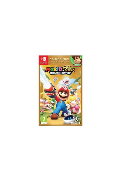 Mario + The Lapins Crétins Kingdom Battle Edition Gold Nintendo Switch