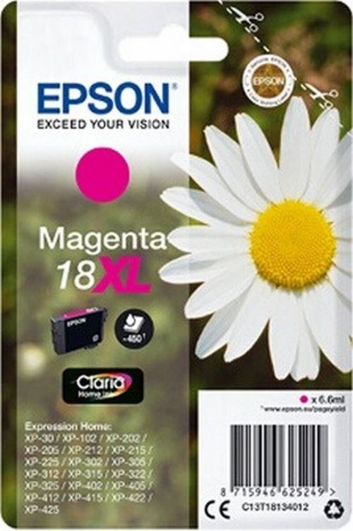 Cartouche d&rsquo;encre Epson 18 XL Magenta