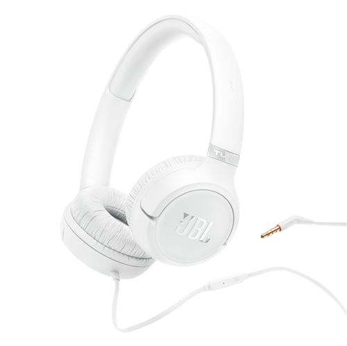 Casque supra-auriculaire filaire JBL Tune 530 Blanc