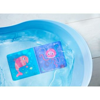 Livre de bain magique - Jouet de bain pour enfant - Lilliputiens - Au bain  (3 mois +) - Lilliputiens
