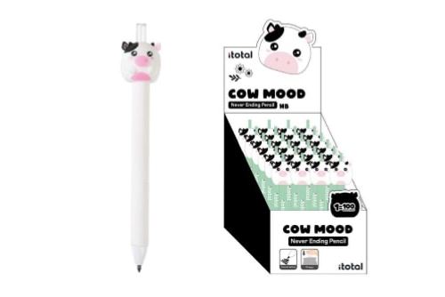 Crayon à papier Itotal Never Ending Vache