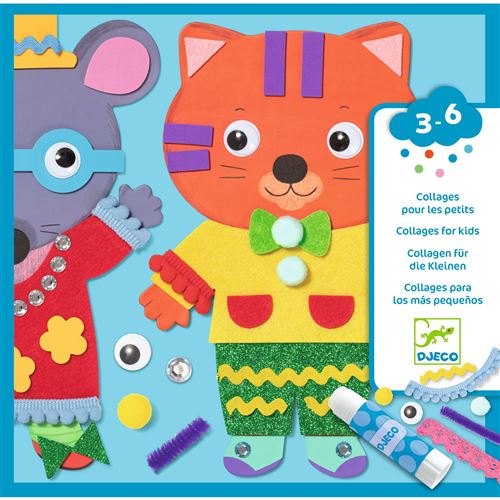 Djeco Multicolore Jeu Créatif Petits Choux