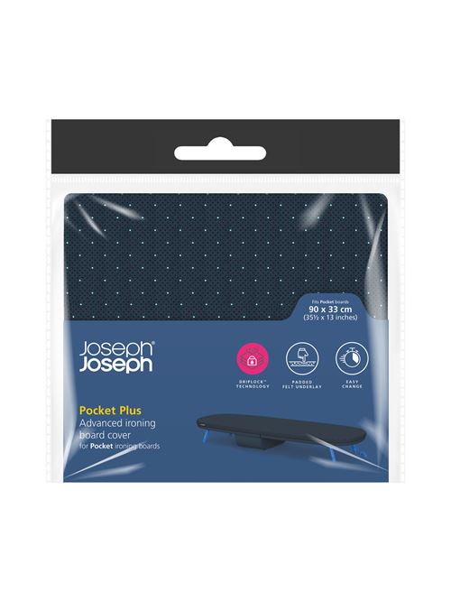 Housse pour planche à repasser avancée Joseph Joseph Pocket Plus Bleu