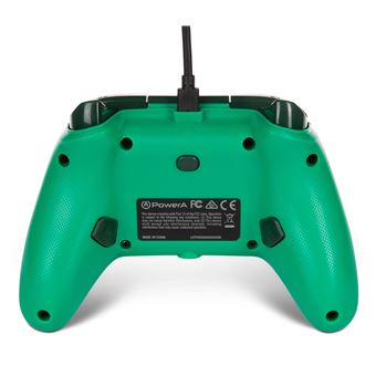 Manette filaire améliorée PowerA pour Xbox Series X|S Vert