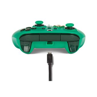 Manette filaire améliorée PowerA pour Xbox Series X|S Vert