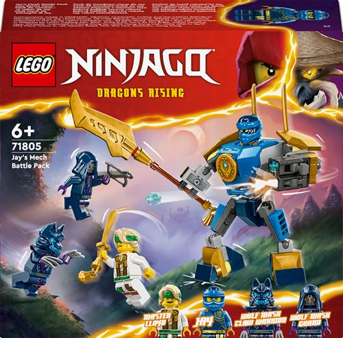 LEGO® NINJAGO® 71805 Pack de combat : le robot de Jay