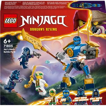 LEGO® NINJAGO® 71805 Pack de combat : le robot de Jay - 1