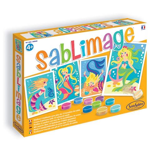 Kit créatif Sablimage Sirènes SentoSphère