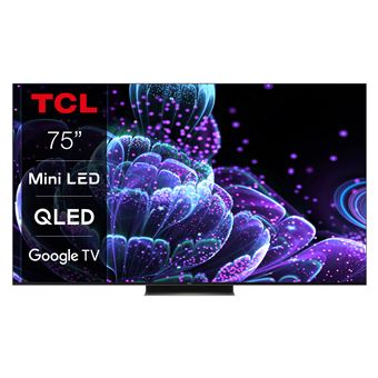 TV TCL 75C835 75" QLED 4K UHD Smart TV Aluminium brossé 2022