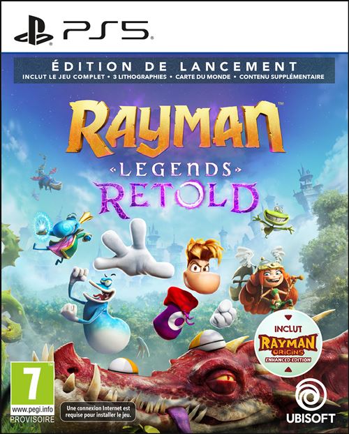 Rayman Legends Retold Launch Edition PS5