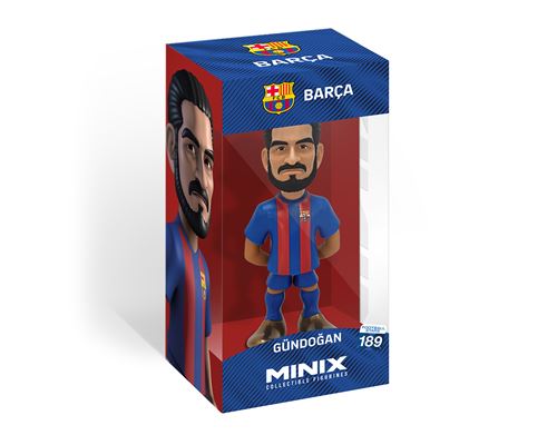 Minix - Football Stars #189 - Figurine PVC 12 cm - FC Barcelone - Gundogan 22