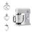 Robot pâtissier Kenwood KMX750AW 1000 W Blanc_0