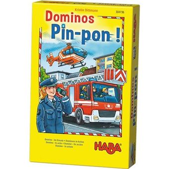 Jeu de société Haba Dominos Pin-Pon !