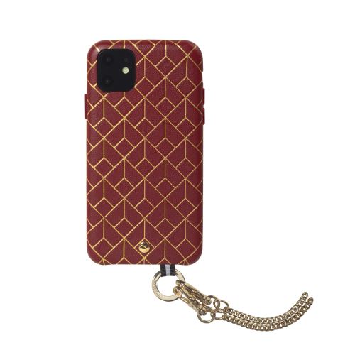 BIGBEN Coque en Cuir Rigide Artefakt Collection Saint Germain pour iPhone 11