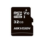 Carte mémoire micro SD Hikvision HS-TF-C1 32 Go Classe 10 avec adaptateur Noir et blanc