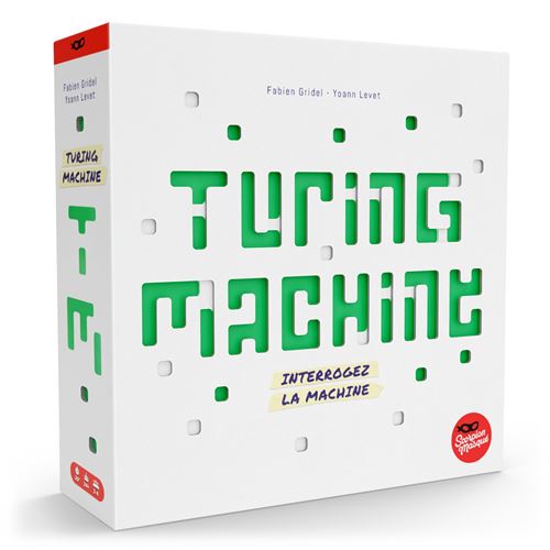 Boite de Jeu d'ambiance Scorpion masqué Turing Machine