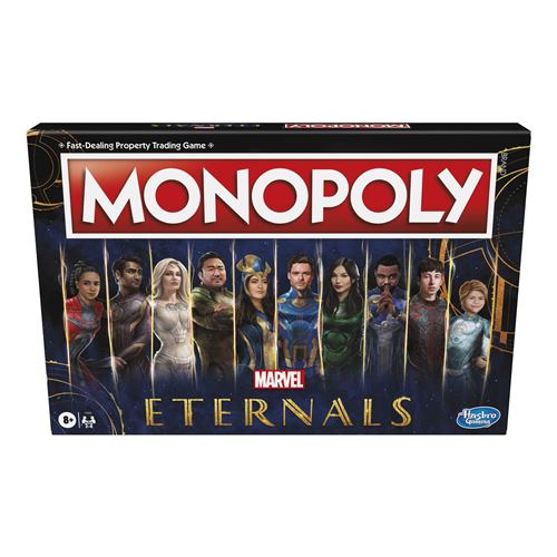 Jeu classique Hasbro Gaming Monopoly Edition Marvel Studios' Eternals