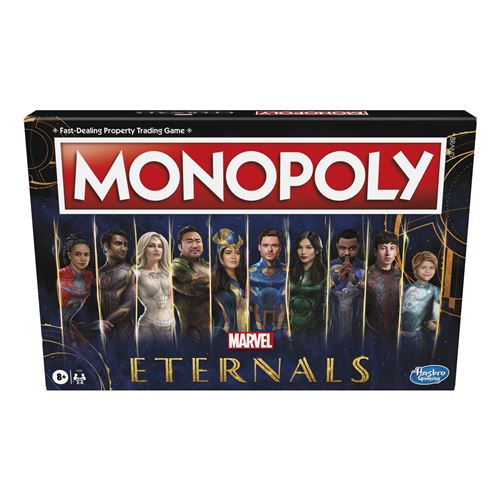 Jeu Classique Hasbro Gaming Monopoly Edition Marvel Studios' Eternals
