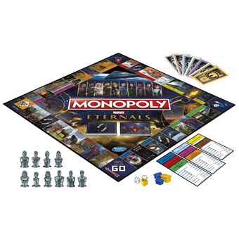 Jeu classique Hasbro Gaming Monopoly Edition Marvel Studios' Eternals