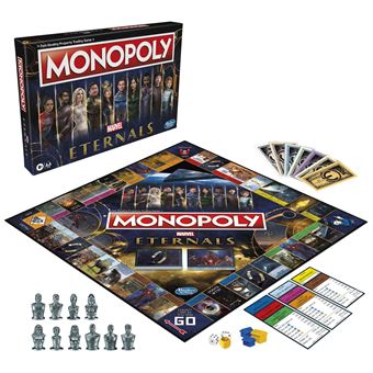 Jeu classique Hasbro Gaming Monopoly Edition Marvel Studios' Eternals