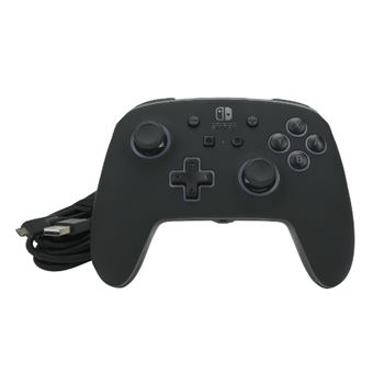 Manette filaire améliorée pour Nintendo Switch Acco Spectre Noir