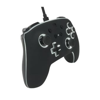 Manette filaire améliorée pour Nintendo Switch Acco Spectre Noir