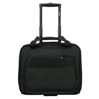 Valise Cabine Delsey Parvis Plus 2 Roues Noir Maroquinerie
