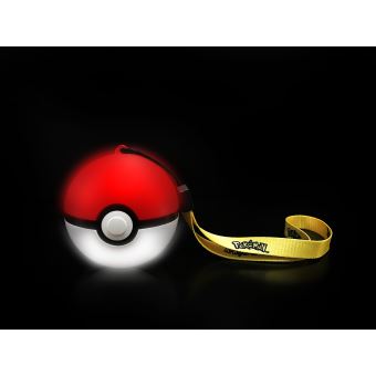 Figurine Teknofun Poké Ball lumineuse avec dragonne