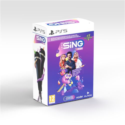 Let s Sing 2024 2 Micro Edition Spéciale PS5