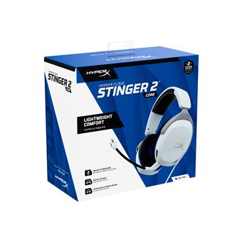 Casque pour console HyperX Cloud Stinger™ 2 Core pour PS4 et PS5 Blanc