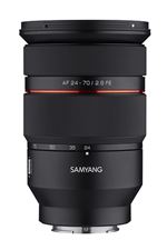 Objectif hybride Samyang AF 24-70mm f/2.8 noir pour Sony FE