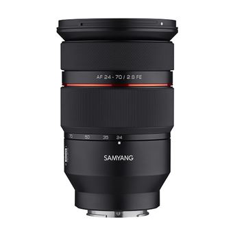 Objectif hybride Samyang AF 24-70mm f/2.8 noir pour Sony FE