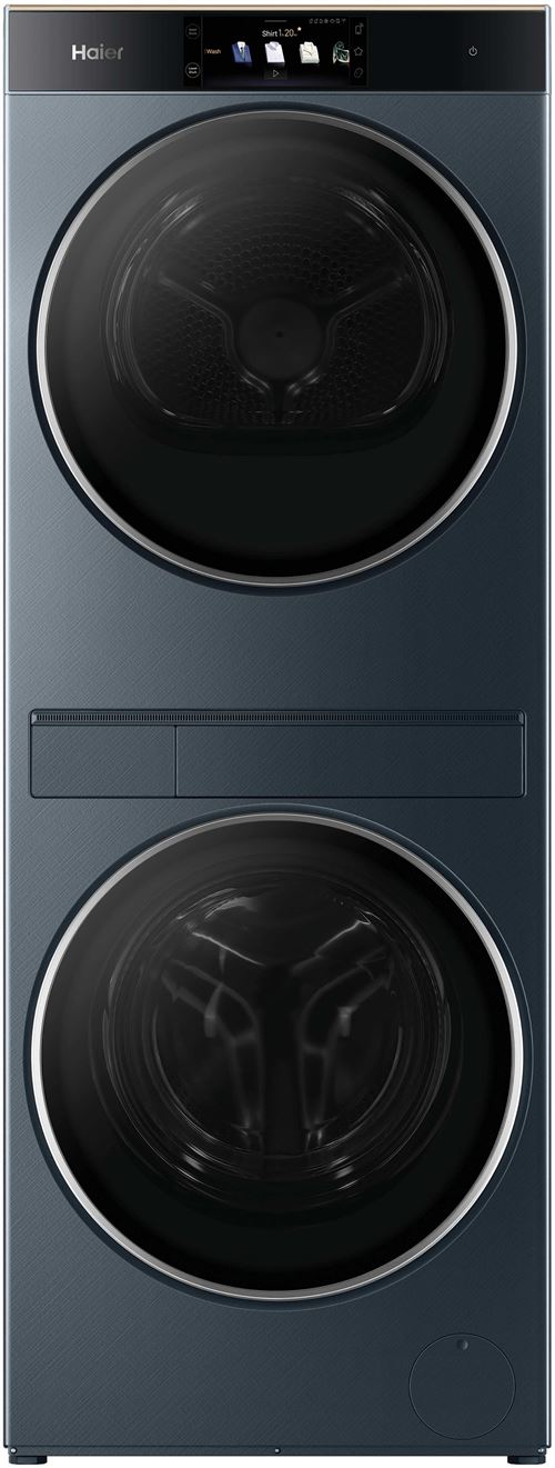HAIER Lave-linge S&eacute;chant  Clc108gnu1 Pose Libre Anthracite 10 Kg/8 Kg