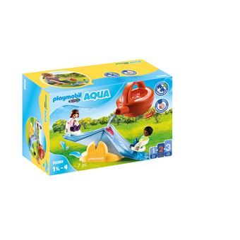 PLAYMOBIL 1.2.3 70269 Balançoire d'eau avec arrosoir