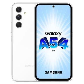 Smartphone Samsung Galaxy A54 6,4" 5G Nano SIM 128 Go Blanc