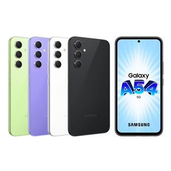 Smartphone Samsung Galaxy A54 6,4" 5G Nano SIM 128 Go Blanc