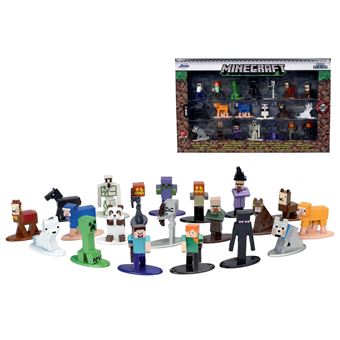 Coffret 20 figurines Jada Minecraft - 1