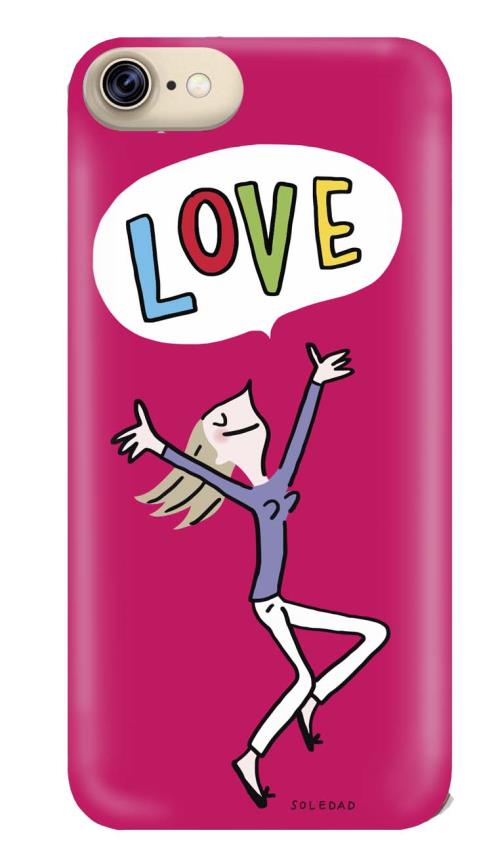 SOLEDAD COVER IPHONE 7 LOVE