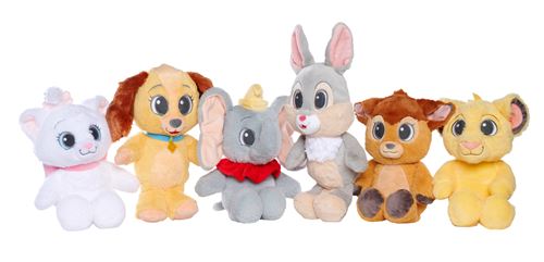 Peluche Disney Animal Flopsies 25 cm Modèle aléatoire
