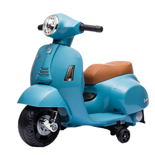 Turbo Challenge Bleu Véhicule Électrique Mini Vespa Gts - Image 3