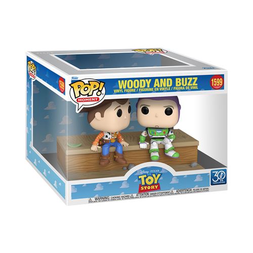 Figurine Funko Pop Moment Toy Story 30th Woody and Buzz - vue 4