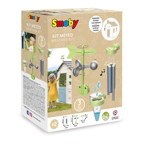 Smoby Multicolore Jeu De Plein Air Kit Météo