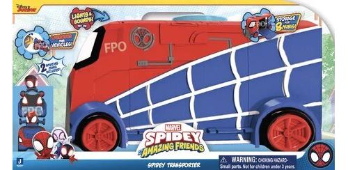 Figurine Spidey And His Amazing Friends Marvel Spidey Transporter