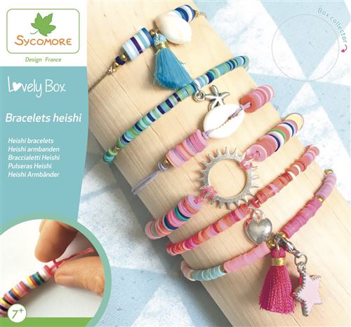 Kit créatif Au Sycomore Lovely Box Bracelets heishi