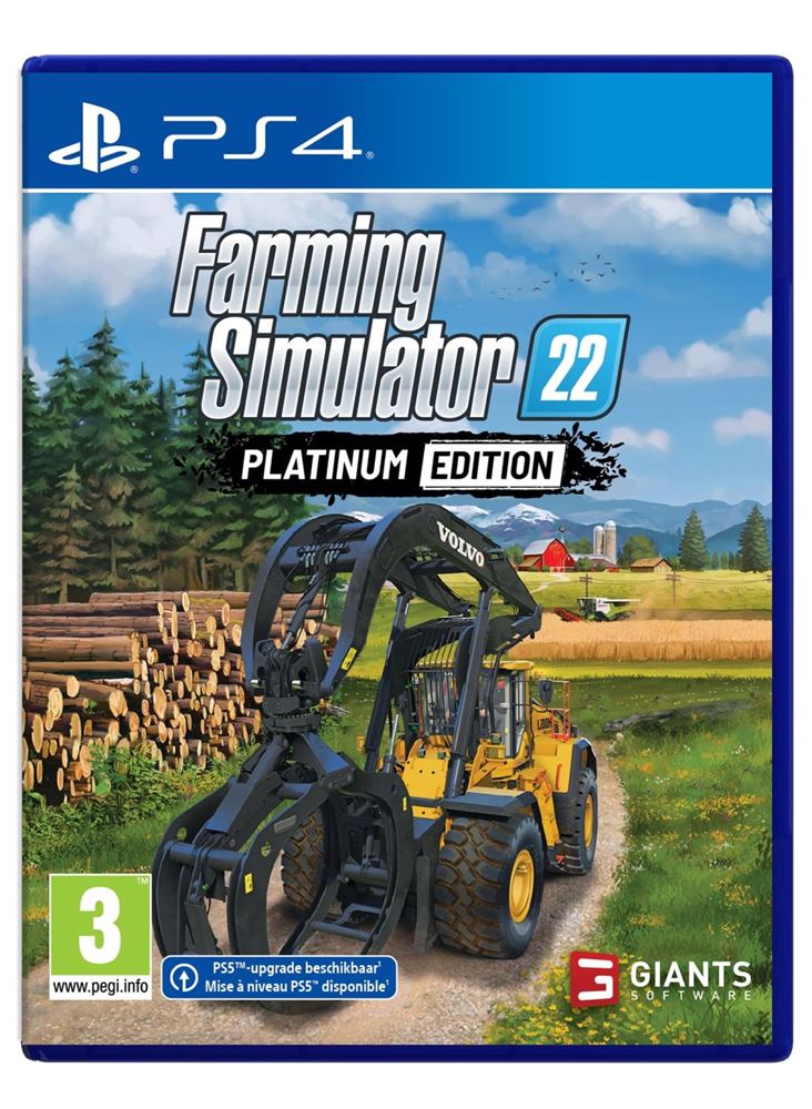Farming Simulator 22 Platinum Edition Sur Playstation 4 Jeux Vidéo Fnac Suisse 1492