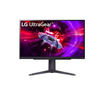 Ecran PC LG 27GR75Q-B 27" QHD Gris