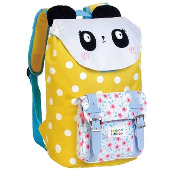 Sac à dos scolaire Kidabord Baby Lemon Ribbon Panda