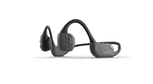 Casque sans fil supra-aural Bluetooth Philips TAA6606BK Noir 